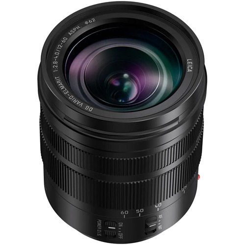 H-ES12060 Black Leica DG Vario-ELMARIT F2.8-4.0 ASPH Mirrorless Micro Four Thirds Panasonic LUMIX Professional 12-60mm Camera Lens 2.0 with Power O.I.S Dual I.S 