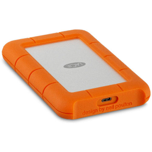 4TB Rugged 2.5" External Hard Drive USB-C