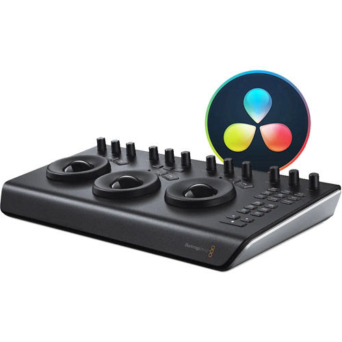 blackmagic design davinci resolve micro panel for editing