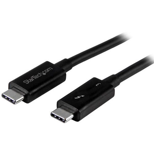 StarTech 0.5m Thunderbolt 3 (40Gbps) USB-C Cable - Thunderbolt USB, and  DisplayPort Compatible