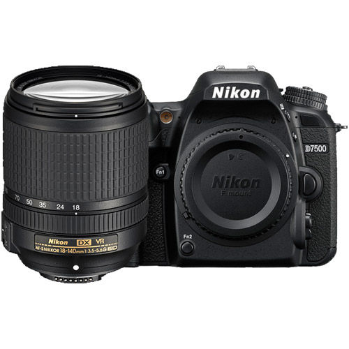 Nikon D7500 Kit w/ AF-S DX NIKKOR 18-140mm VR Lens