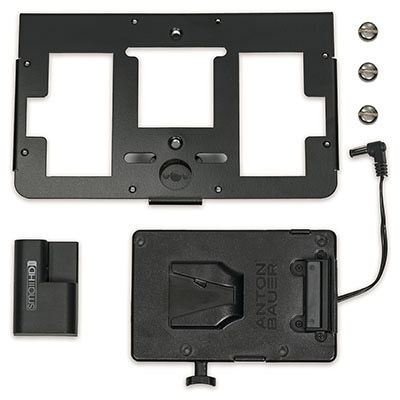 V Mount battery Bracket with Mounting Plate for 702 OLED