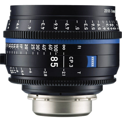 CP.3 T2.1/85mm Lens  - PL Mount (Feet)