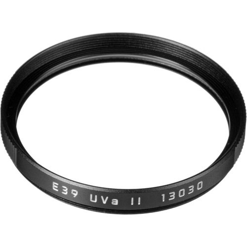 E39  UVa II Filter, Black