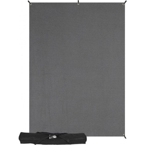 X-Drop Kit with 5' x 7' Neutral Gray