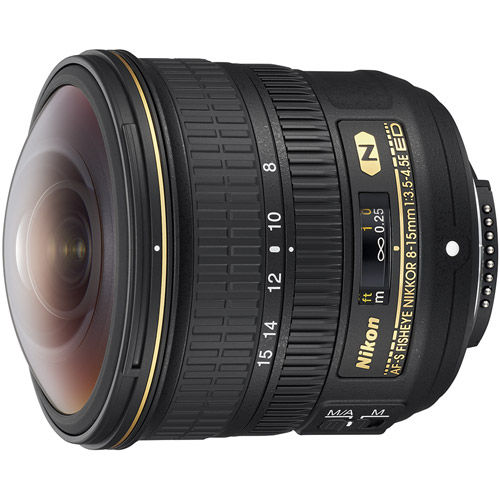 AF-S Fisheye-NIKKOR 8-15mm f/3.5-4.5 E ED Lens