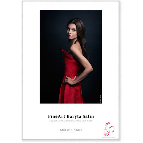 8.5"x11" FineArt Baryta Satin 300 gsm - 25 Sheets