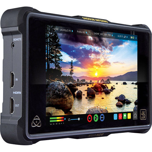 Shogun Inferno 7" 4K HDMI/Quad 3G-SDI/12G- SDI Recording Monitor