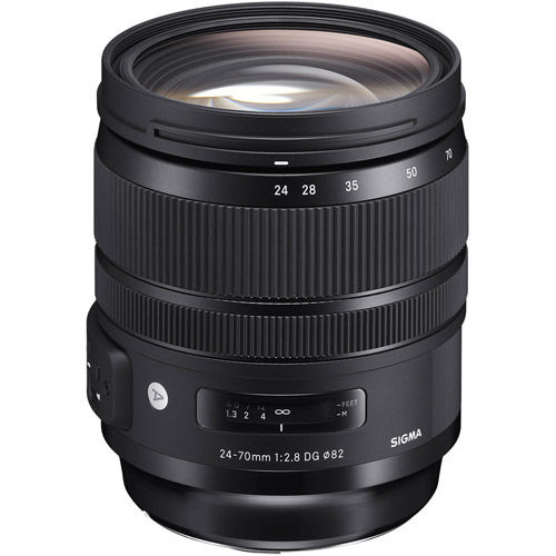 Sigma 24-70mm f/2.8 DG OS HSM Art Lens for Canon