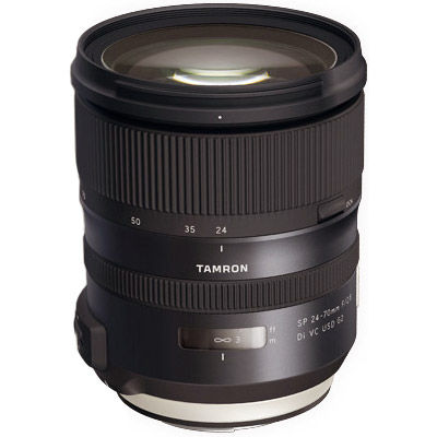 Tamron 24-70mm f/2.8 Di SP VC USD G2 Zoom Lens for F Mount Tamron 24-70mm f/2.8 Di SP VC USD G2 Zoom Lens for F Mount
