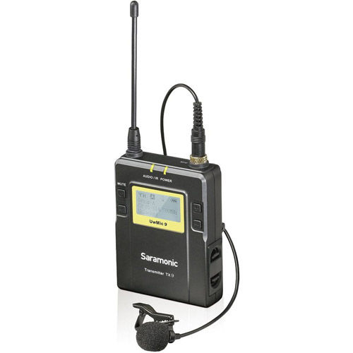 UwMic9 TX9 - Single Channel Transmitter TX Pack with LAV Mic - UHF Wireless Mic TX