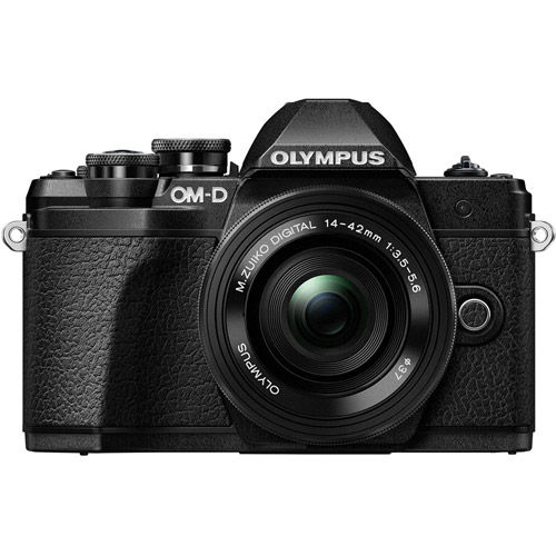 OM-D E-M10 Mark III Mirrorless Kit Black w/ 14-42mm EZ Lens