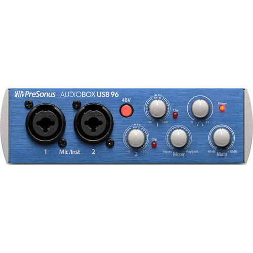 PreSonus Audio AudioBox 96 USB 2.0 Audio Recording Interface