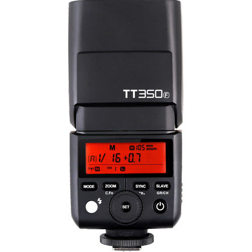 Godox TT350 Flash Kit for Fuji Includes Pouch, Cord, Stand and Instruction  Manual