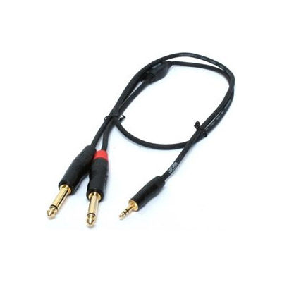 3.5 - 1/4" Audio Cable, 6 foot