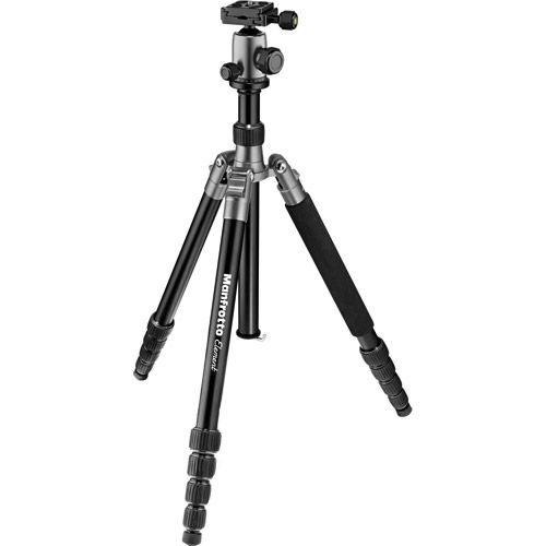 Element Tripod Kit Large Black With Silver Trim With Ball Head