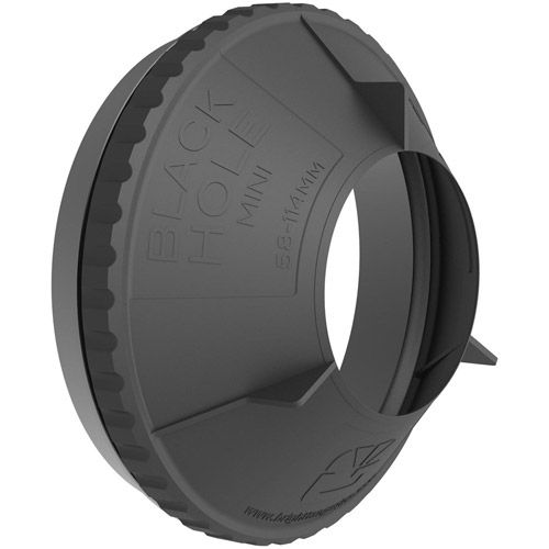 114mm Black Hole Mini Rubber Donut