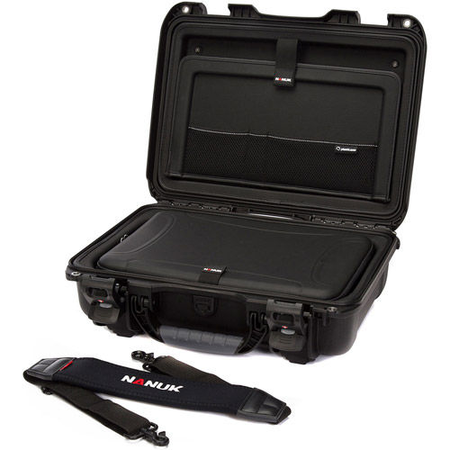 923 Case with Laptop Kit and Strap - Black