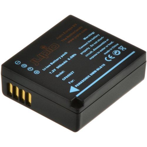 DMW-BLG10E Lithium-Ion Rechargeable Battery for Panasonic Cameras - 900 mAh