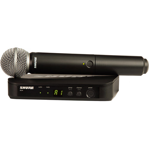 BLX24 Vocal Wireless System With SM58 Mic (H9: 512 - 542 MHz)