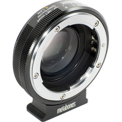 Nikon G to Micro FourThirds Speed Booster XL 0.64x (Black Matt)