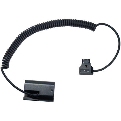 Coiled D-Tap to Canon LP-E6 type Dummy Battery