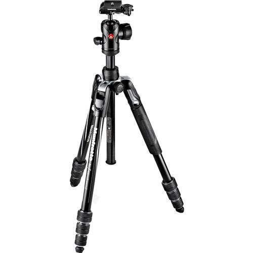 Manfrotto Befree Advance Aluminum 4-Section Kit Black With Twist