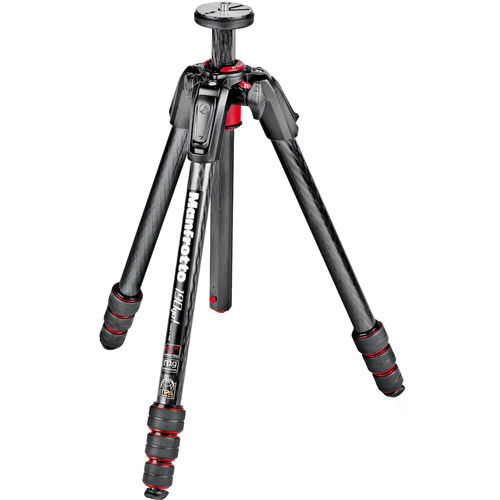 190 GO! M-Series Carbon Fiber Tripod 4-Section M-Lock