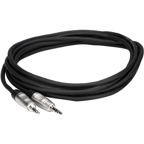 REAN 3.5mm TRS to 3.5mm TRS Pro Stereo Interconnect Cable (3')