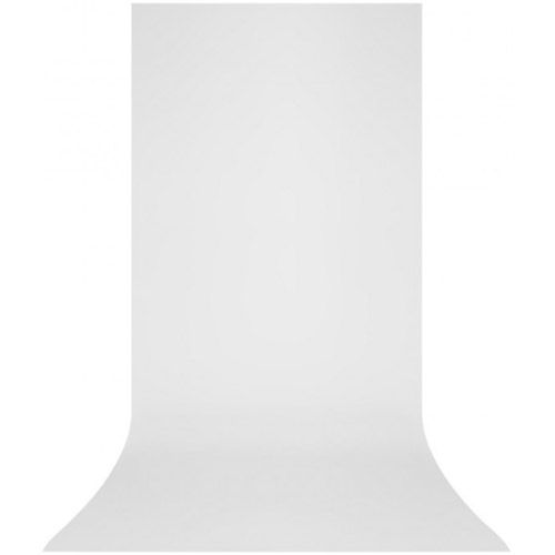 X-Drop Wrinkle-Resistant Backdrop High-Key White Sweep (5' x 12')