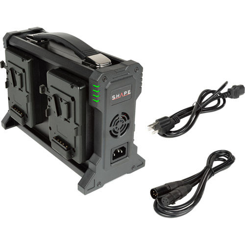 V-Mount 4 Channel Intelligent Charger