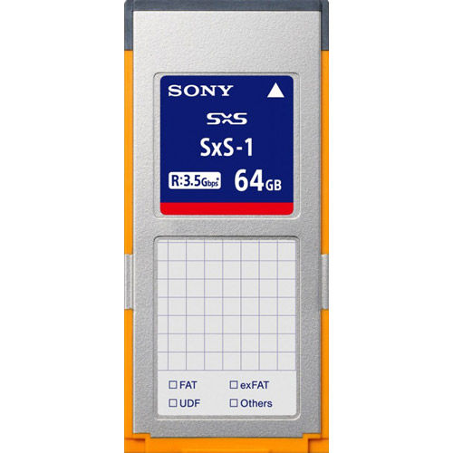 SxS-1 64GB 2PK G1 Memory Card Read 440MB/s Write 2