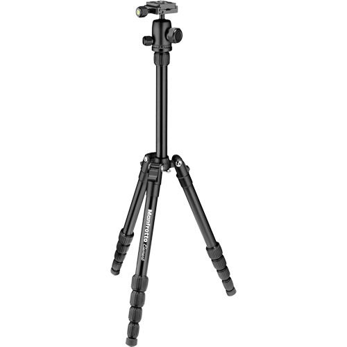 Element Traveller Aluminum Tripod Kit Small Black 5-Section With Ball Head With ARCA-Style QR