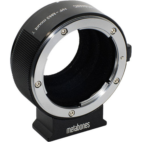 Nikon F to Micro FourThirds T adapter (Black Matt) II