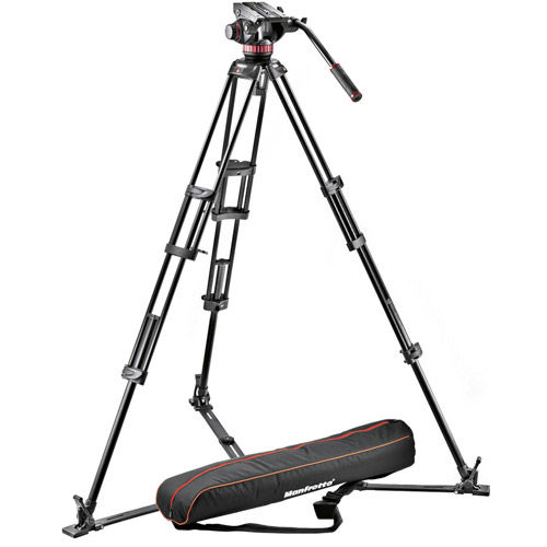 546GB TRIPOD + 502A HEAD + PADDED BAG