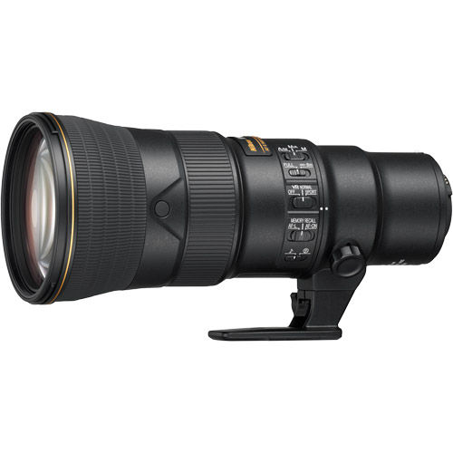 Nikon AF-S NIKKOR 500mm f/5.6 side view