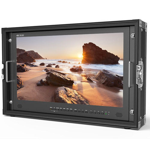 23.8" 12G-SDI 4K Broadcast Director Monitor with 12G-SDI, 4K HDMI inputs, Metal Housing,