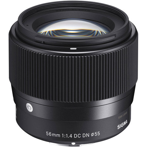 Sigma 56mm f/1.4 DC DN HSM Contemporary Lens for Sony E-Mount