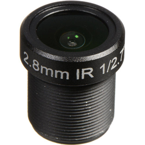 2.8mm F2.6 3MP M12 PRIME LENS - approx. Horizontal AOV = 100°