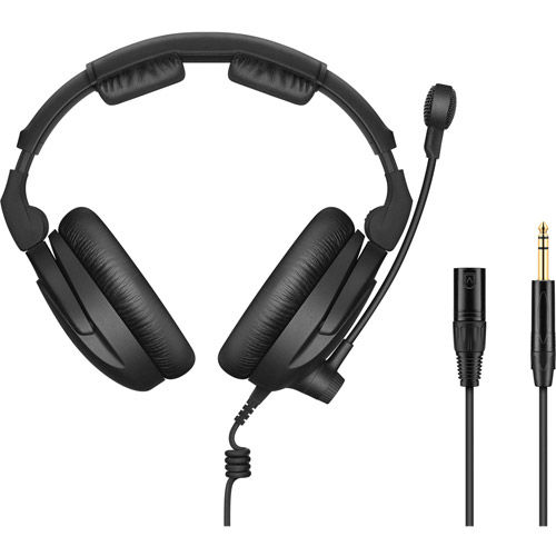 HMD 300 XQ-2 Dual-Ear Headset w/ Supercardioid Boom Microphone