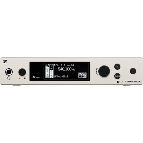 Sennheiser EM 300-500 G4-GW1Rackmount true diversity receiver GA3 rackmount  not included frequency GW1 558-608Mh