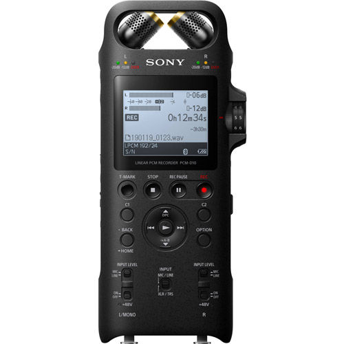 PCMD10 Portable High-Resolution Linear PCM Audio Recorder