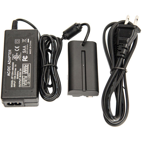 AC Adapter with L-Series Faux Battery (US Plug)