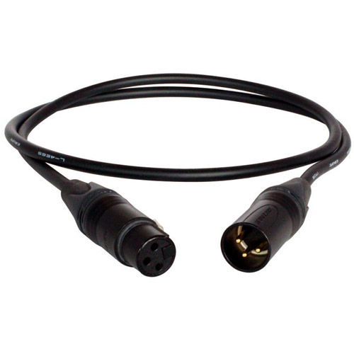 100' L- 4E6S Microphone Cable XLRM to XLRF Connectors