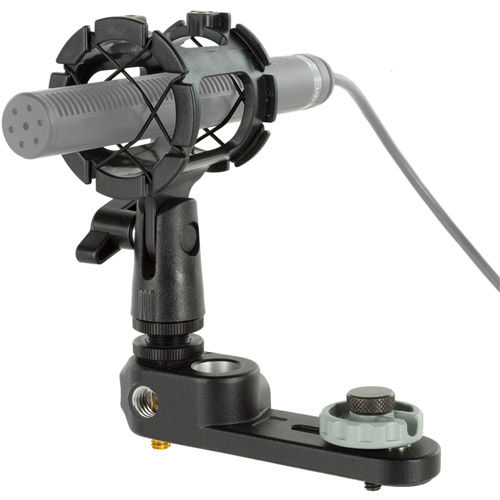 Universal camera microphone shock mount