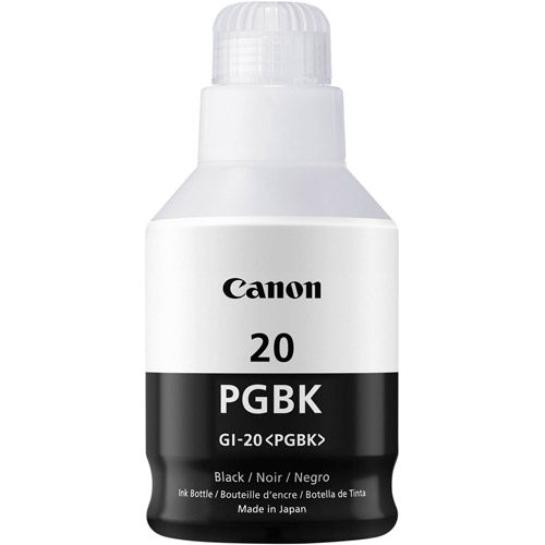 GI-20 Black Ink Bottle 170ml