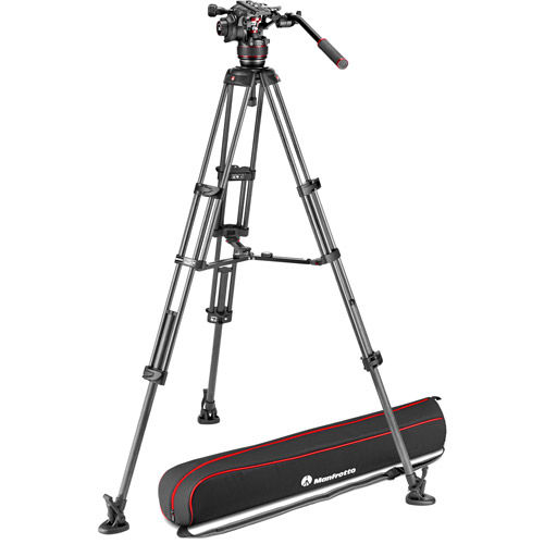 MVTTWINMC Tripod w/ Nitrotech 608 Head And 
Padded Bag