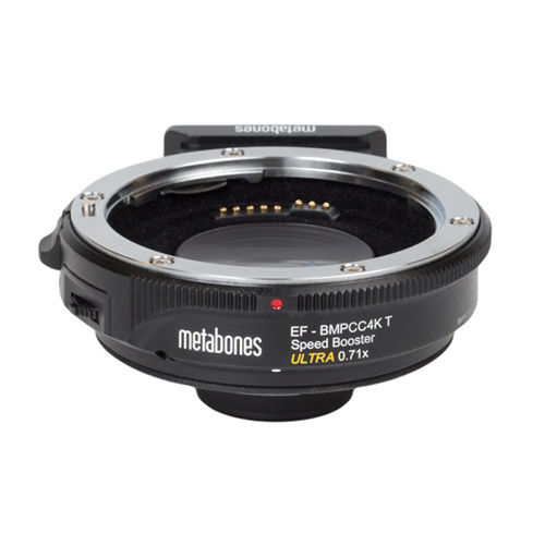 Metabones T Speed Booster ULTRA 0.71x Adapter for Canon EF Lens to BMPCC 4K  Camera