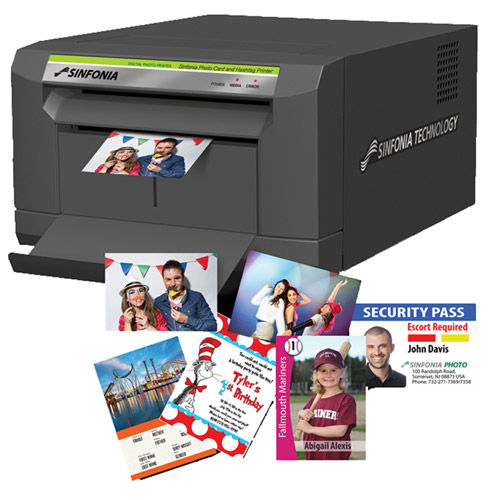 Color Stream CS2C 3.5" Card Size Photo Card & Hashtag Printer