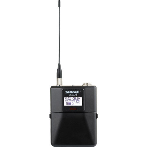 ULXD1LEMO3 Bodypack Transmitter w/LEMO3 Connector-  Freq. G50 470-534 Mhz